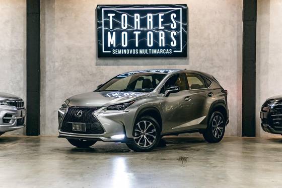 LEXUS NX 200T 2.0 F-SPORT 4X4 16V TURBO GASOLINA 4P AUTOMÁTICO